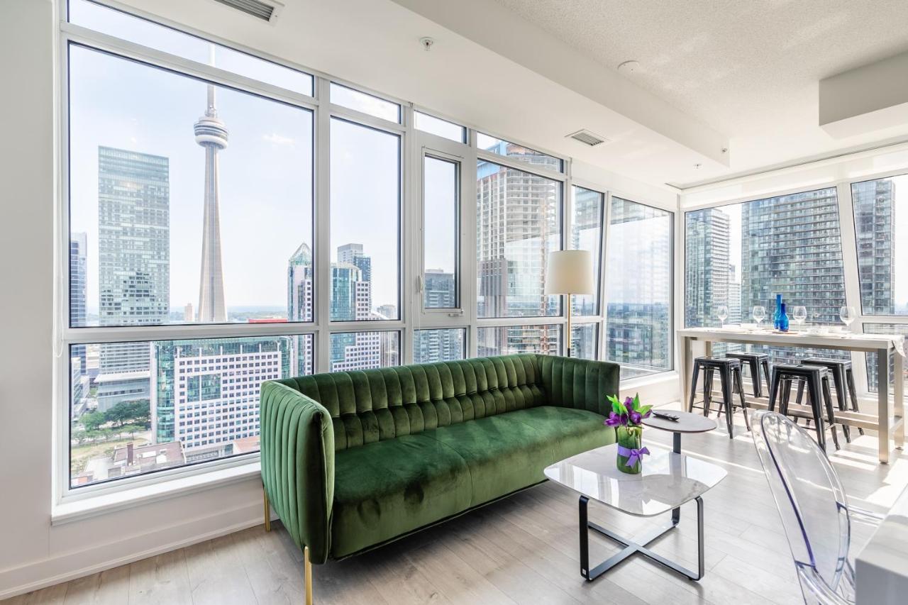 Luxury 2 Bedroom In The Heart Of Entertainment District - City Skyline View & Balcony Toronto Exteriör bild